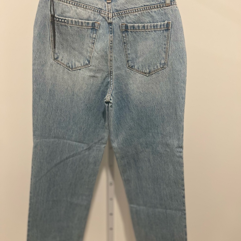 Blank NYC Womens The Baxter Jeans 25 Blue Ribcage Straight Leg - Picture 4 of 5